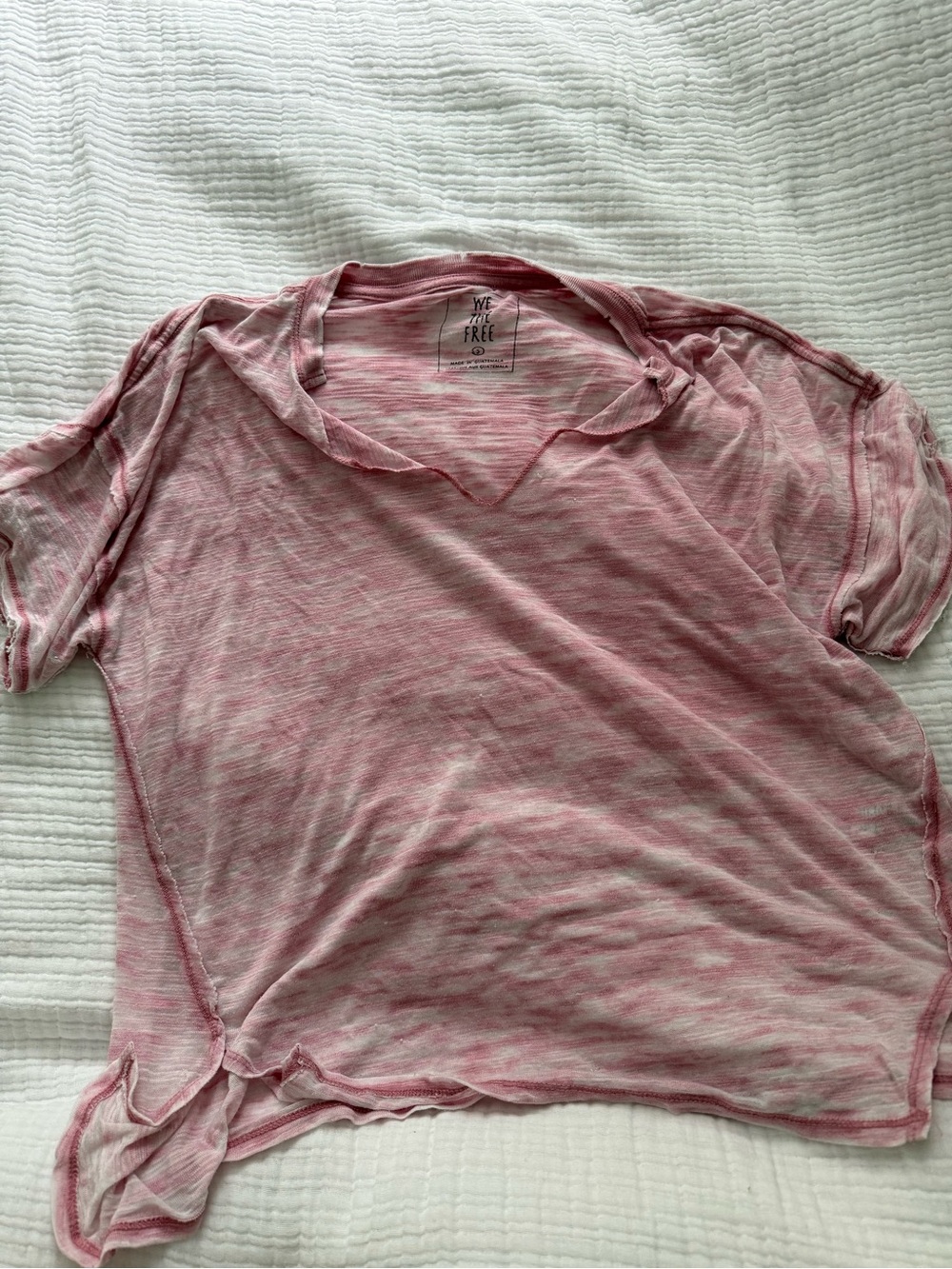 We The Free Pink Short Sleeve Tee